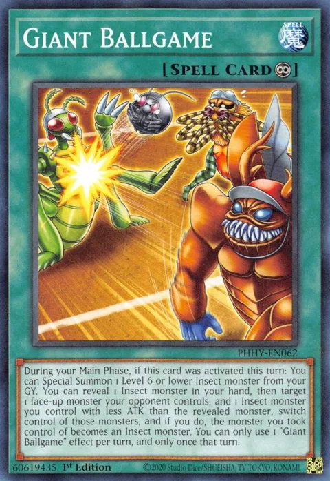 Giant Ballgame PHHY-EN062 Yu-Gi-Oh card from Photon Hypernova