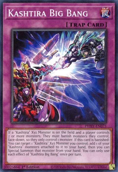 Kashtira Big Bang PHHY-EN075 Yu-Gi-Oh card from Photon Hypernova