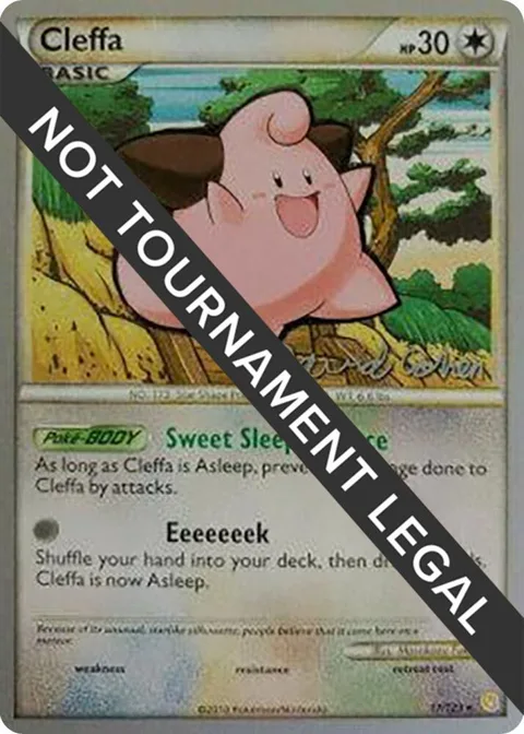 Cleffa - 2011 David Cohen #17/123 Pokémon card from World Championship Decks