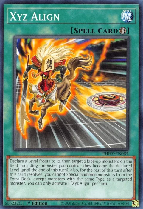 Xyz Align PHHY-EN084 Yu-Gi-Oh card from Photon Hypernova