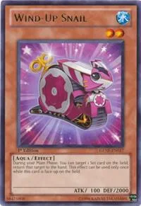 Wind-Up Snail GENF-EN017 Yu-Gi-Oh card from Generation Force