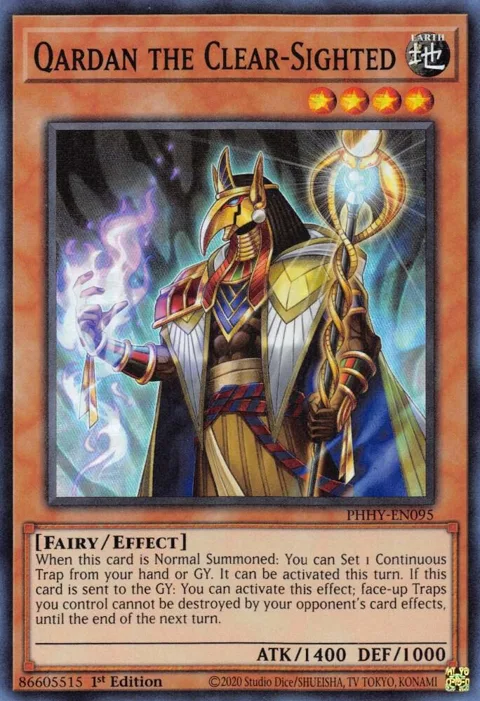 Qardan the Clear-Sighted PHHY-EN095 Yu-Gi-Oh card from Photon Hypernova