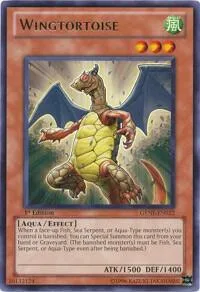 Wingtortoise GENF-EN022 Yu-Gi-Oh card from Generation Force