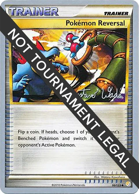 Pokemon Reversal - 2011 Gustavo Wada #99/123 Pokémon card from World Championship Decks