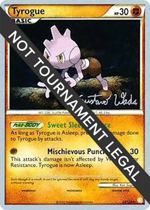 Tyrogue - 2011 Gustavo Wada #33/123 Pokémon card from World Championship Decks