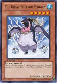 The Great Emperor Penguin GENF-EN037 1st Edition Yu-Gi-Oh card from Generation Force