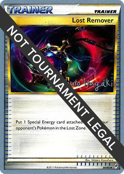 Lost Remover - 2012 Shuto Itagaki #80/95 Pokémon card from World Championship Decks