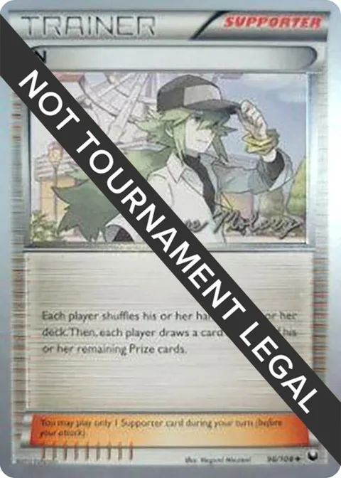 N - 2012 Chase Moloney #96/108 Pokémon card from World Championship Decks