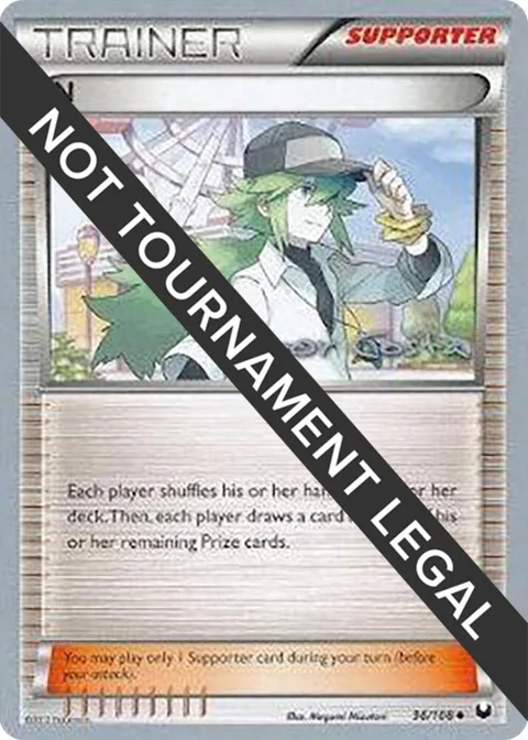 N - 2012 Igor Costa #96/108 Pokémon card from World Championship Decks