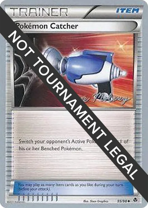 Pokemon Catcher - 2012 Chase Moloney #95/98 Pokémon card from World Championship Decks