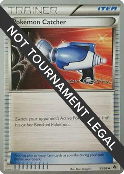 Pokemon Catcher - 2012 Igor Costa #95/98 Pokémon card from World Championship Decks