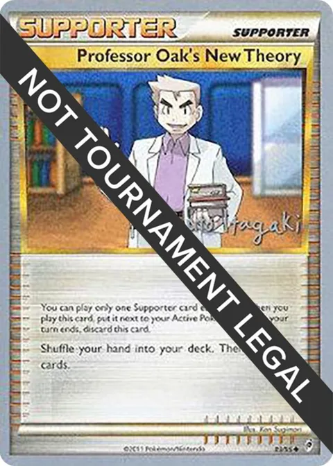 Professor Oak's New Theory - 2012 Shuto Itagaki #83/95 Pokémon card from World Championship Decks