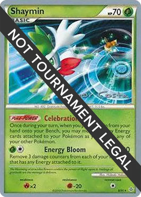 Shaymin - 2012 Igor Costa #8/95 Pokémon card from World Championship Decks