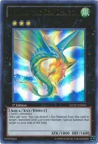 Leviair the Sea Dragon GENF-EN043 Unlimited Yu-Gi-Oh card from Generation Force
