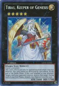 Tiras, Keeper of Genesis GENF-EN044 1st Edition Yu-Gi-Oh card from Generation Force
