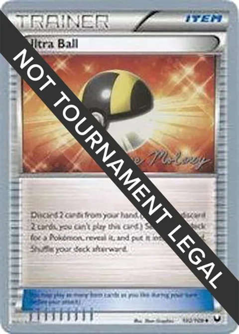 Ultra Ball - 2012 Chase Moloney #102/108 Pokémon card from World Championship Decks