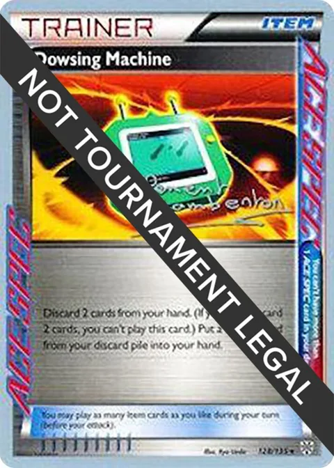 Dowsing Machine - 2013 Clement Lamberton #128/135 Pokémon card from World Championship Decks