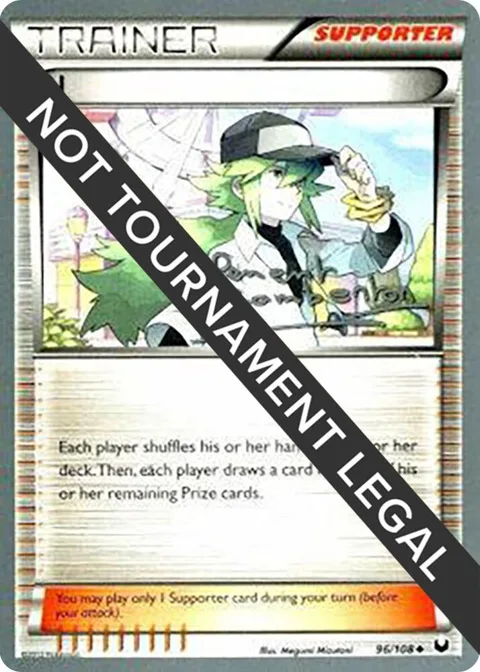 N - 2013 Clement Lamberton #96/108 Pokémon card from World Championship Decks