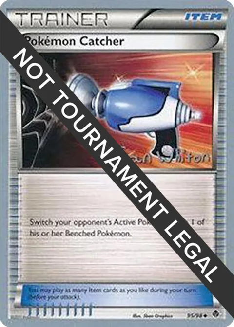 Pokemon Catcher - 2013 Ian Whiton #95/98 Pokémon card from World Championship Decks
