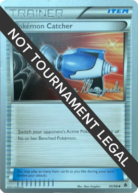 Pokemon Catcher - 2013 Jason Klaczynski #95/98 Pokémon card from World Championship Decks