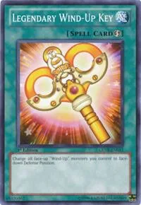 Legendary Wind-Up Key GENF-EN053 Yu-Gi-Oh card from Generation Force