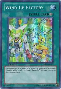 Wind-Up Factory GENF-EN054 Unlimited Yu-Gi-Oh card from Generation Force