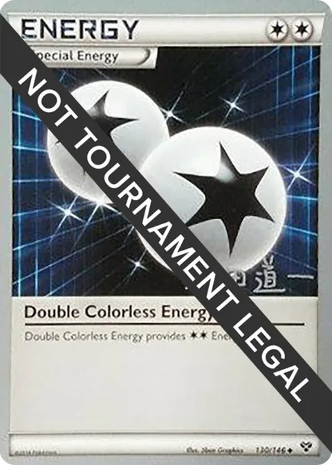 Double Colorless Energy - 2014 Michikazu Tsuda #130/146 Pokémon card from World Championship Decks