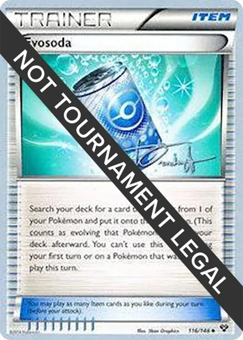 Evosoda - 2014 Trent Orndorff #116/146 Pokémon card from World Championship Decks