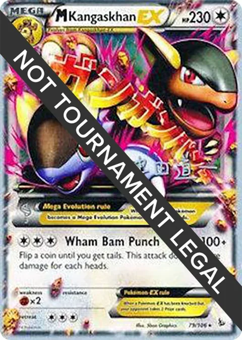 M Kangaskhan EX - 2014 Michikazu Tsuda #79/106 Pokémon card from World Championship Decks