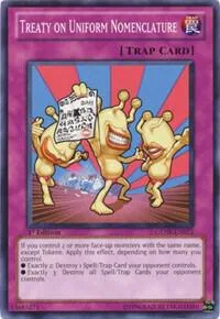 Treaty on Uniform Nomenclature GENF-EN073 1st Edition Yu-Gi-Oh card from Generation Force