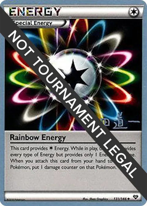 Rainbow Energy - 2014 Michikazu Tsuda #131/146 Pokémon card from World Championship Decks