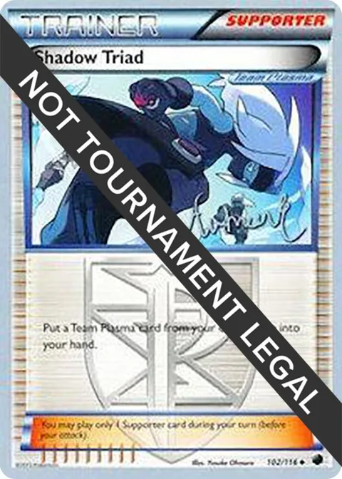 Shadow Triad - 2014 Andrew Estrada #102/116 Pokémon card from World Championship Decks