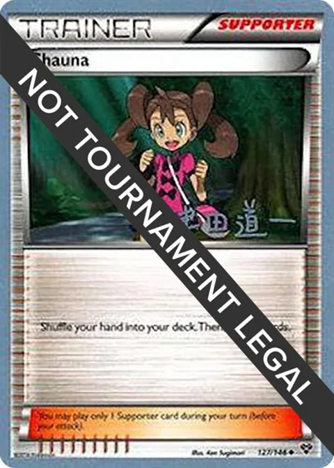 Shauna - 2014 Michikazu Tsuda #127/146 Pokémon card from World Championship Decks