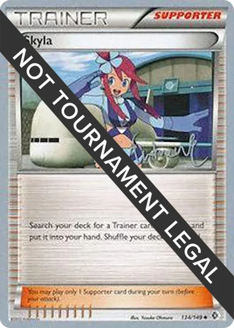 Skyla - 2014 Andrew Estrada #134/149 Pokémon card from World Championship Decks