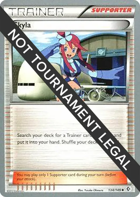 Skyla - 2014 Haruto Kobayashi #134/149 Pokémon card from World Championship Decks