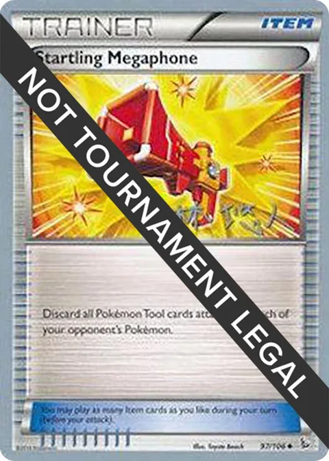Startling Megaphone - 2014 Haruto Kobayashi #97/106 Pokémon card from World Championship Decks