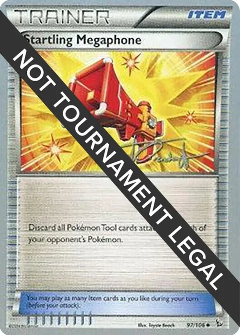 Startling Megaphone - 2014 Trent Orndorff #97/106 Pokémon card from World Championship Decks