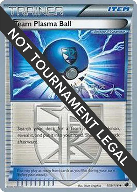 Team Plasma Ball - 2014 Haruto Kobayashi #105/116 Pokémon card from World Championship Decks