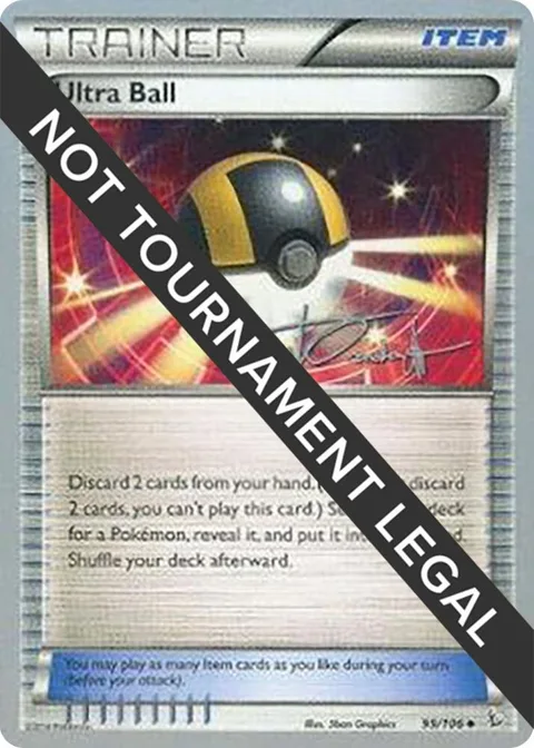 Ultra Ball - 2014 Trent Orndorff #99/108 Pokémon card from World Championship Decks