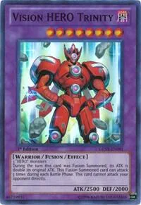 Vision HERO Trinity GENF-EN091 1st Edition Yu-Gi-Oh card from Generation Force