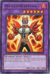 Masked HERO Goka GENF-EN094 Unlimited Yu-Gi-Oh card from Generation Force