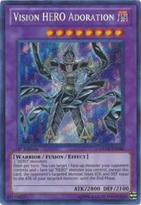 Vision HERO Adoration GENF-EN096 1st Edition Yu-Gi-Oh card from Generation Force