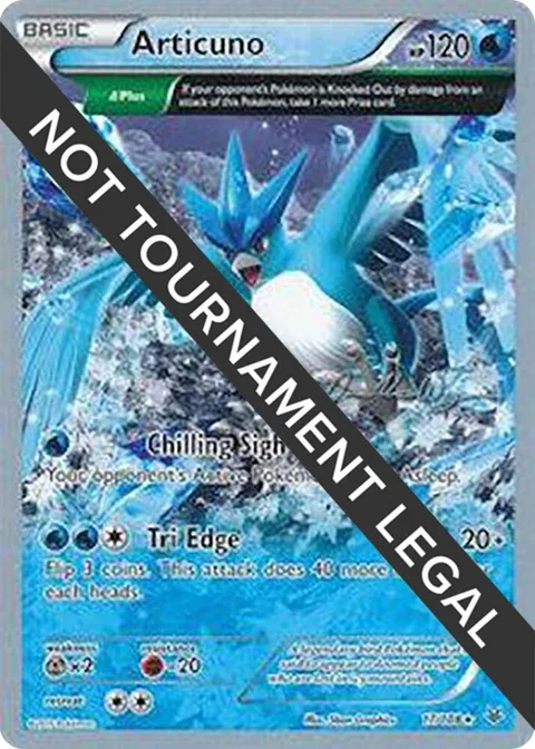 Articuno - 2015 Jacob Van Wagner #17/108 Pokémon card from World Championship Decks
