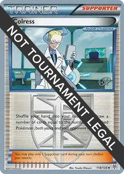 Colress - 2015 Rowan Stavenow #118/135 Pokémon card from World Championship Decks