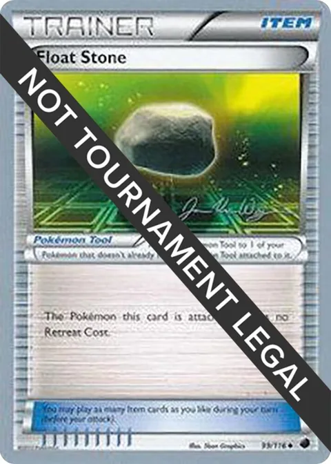 Float Stone - 2015 Jacob Van Wagner #99/116 Pokémon card from World Championship Decks