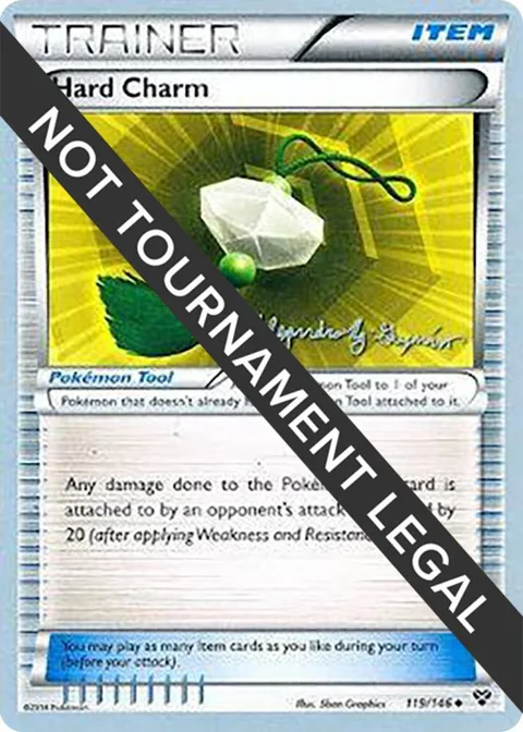 Hard Charm - 2015 Alejandro Ng-Guzman #119/146 Pokémon card from World Championship Decks
