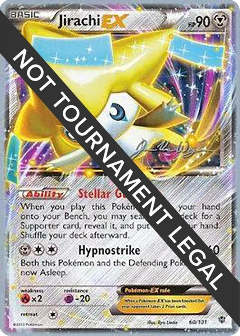 Jirachi EX - 2015 Jacob Van Wagner #60/101 Pokémon card from World Championship Decks