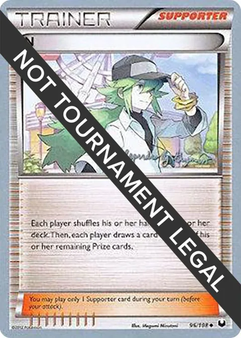 N - 2015 Alejandro Ng-Guzman #96/108 Pokémon card from World Championship Decks