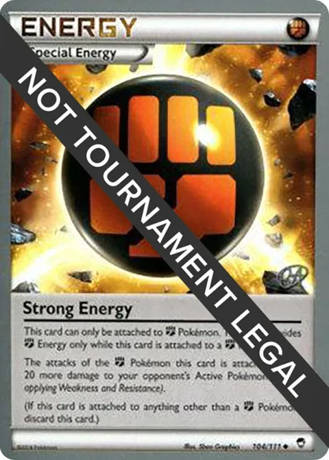 Strong Energy - 2015 Rowan Stavenow #104/111 Pokémon card from World Championship Decks