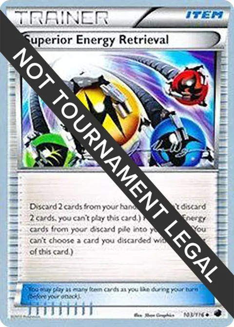 Superior Energy Retrieval - 2015 Jacob Van Wagner #103/116 Pokémon card from World Championship Decks